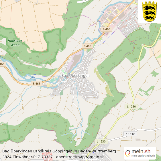 Bad berkingen Landstadt Lageplan